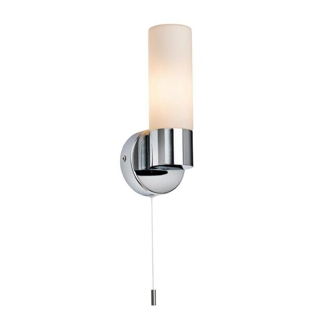 Pure 1lt Wall Light With Pull Cord Switch Bathroom Wall Light 34483 Of