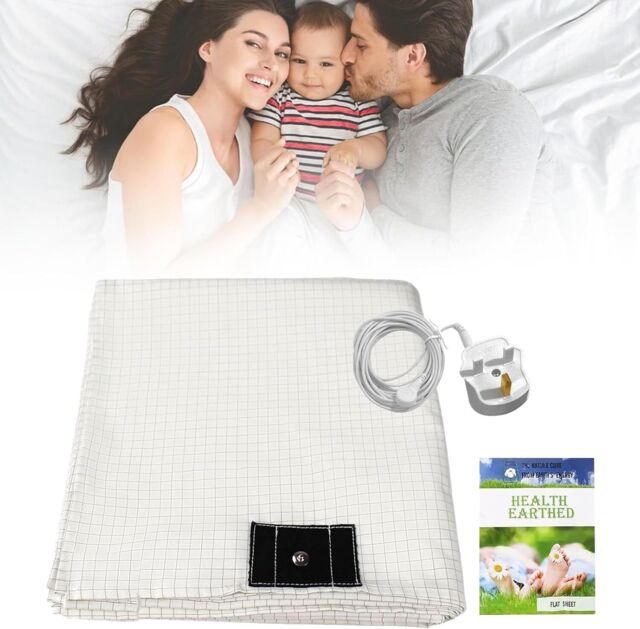 Grounding Mat Earthing Uk, Grounding Bed Sheet With 10% Silver Fiber &