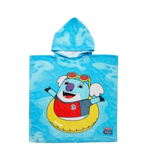 Smiggle Kids Children Kangaroo Beach Frizzy Hooded Swim Bath Towel