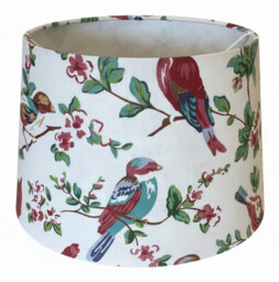 "Lampshade White 11"" Tapered Cotton 280mm Ct Lighting 5032317331688"