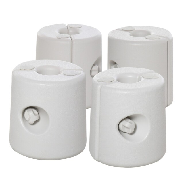 Outsunny Tent Weight Base 4pcs Gazebo Foot Leg Anchor Weights Marquee