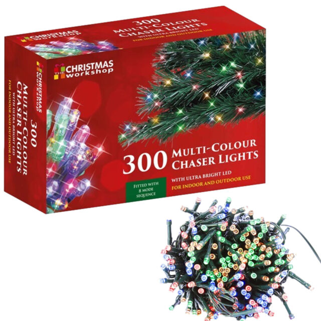 Christmas Lights Led Multicolour Indoor Outdoor Xmas Holiday