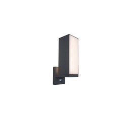Outdoor Wall Light Cuba Motion Detector 51938118 Anthracite