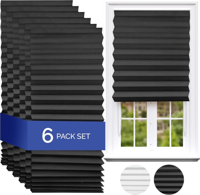 Temposhade Thermal Blackout Temporary Blinds - 6 Pack (110g Sqm) -