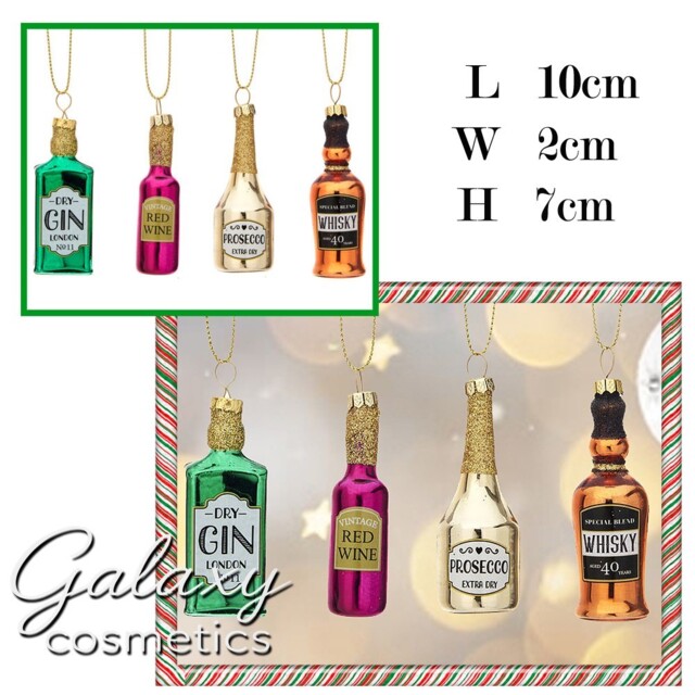 Sass & Belle Christmas Tree Bauble Traditional Glass Hanging