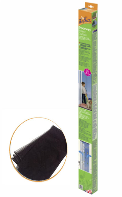 The Buzz House Home Universal Doorway Door Insect Mesh Curtain 1m X