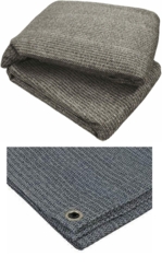Liesurewize 2.5 X 6m Charcoal Grey Breathable Awning Carpet