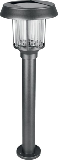 Solar Led Post Light Luxform Garden Outdoor Patio Pathway Intelligent