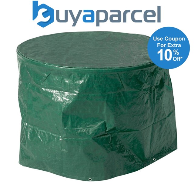 Draper 76230 Heavy Duty Garden Outdoor Patio Table Green Cover 1000mm