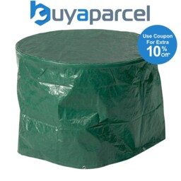 Draper 76230 Heavy Duty Garden Outdoor Patio Table Green Cover 1000mm