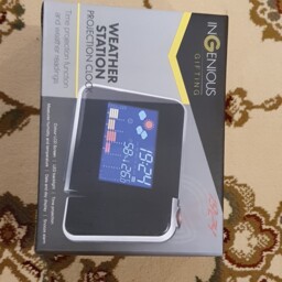 Ingenious Weather Station Projection Clock Time Prediction Snooze