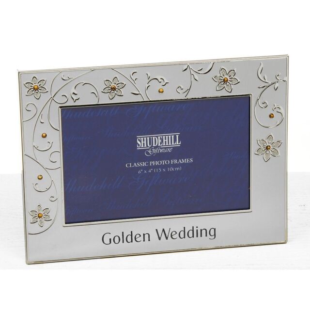 Shudehill Petal Jewel Silver Frame 25th, 30th, 40th, & 50th