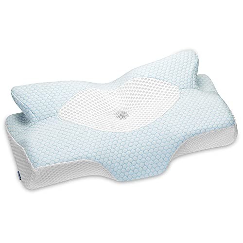 Elviros Cervical Memory Foam Pillow For Neck Pain Orthopedic Neck