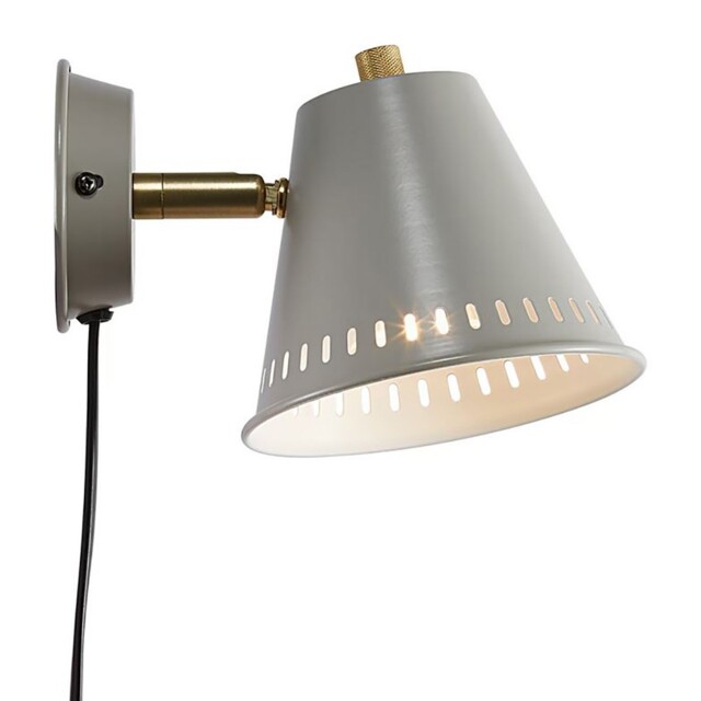 Nordlux Wall Light Pine Gray Industry Max. 15w Gu10 Lamp Swiveling