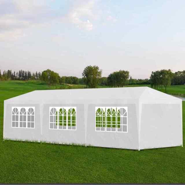Party Tent 3x9 M White Vidaxl