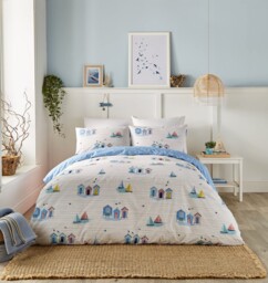 Fusion - Nautical Blue Duvet Cover - Double Bedding Size (200 X