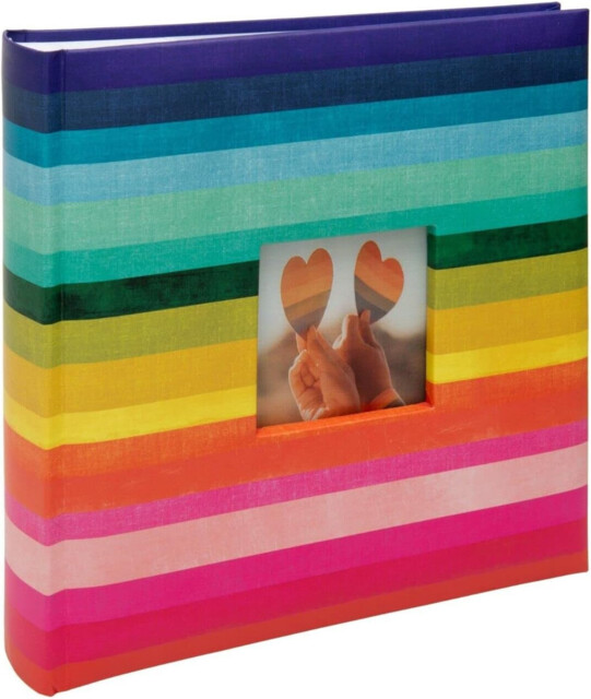 Kenro Rainbow Photo Album For 200 Photographs (6x4 Inch / 10x15cm) -