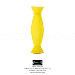 Venini - Acco Yellow Ginkgo Biloba Vase H 44 Cm - Cod. 706.70 -