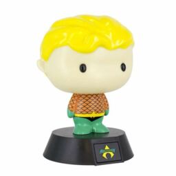 Official Dc Comics Aquaman Icon 3d Led Light Lamp & Gift Boxed