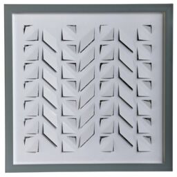 White Framed Wall Art Framed 3d Wall Hanging Picture Home Decor 40 X