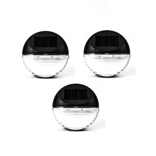 Wall & Fence Solar Powered Led Lights Garden Patio Decking Outdoor
