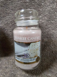 Yankee Candle Large Jar Honey Lavender Gelato 2016 Hard To Find