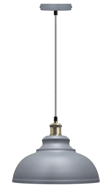 Vintage Industrial Metal Ceiling Pendant Shade Modern Hanging Retro