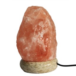Usb Himalayan Salt Lamp 11.5cm Natural Warm Glow Desk Bedside Night