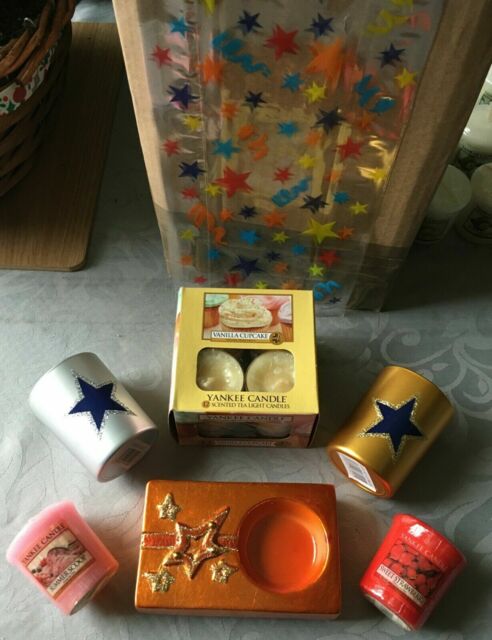 Yankee Candle Birthday Tea Lights & Votives & Star Holders Cupcake