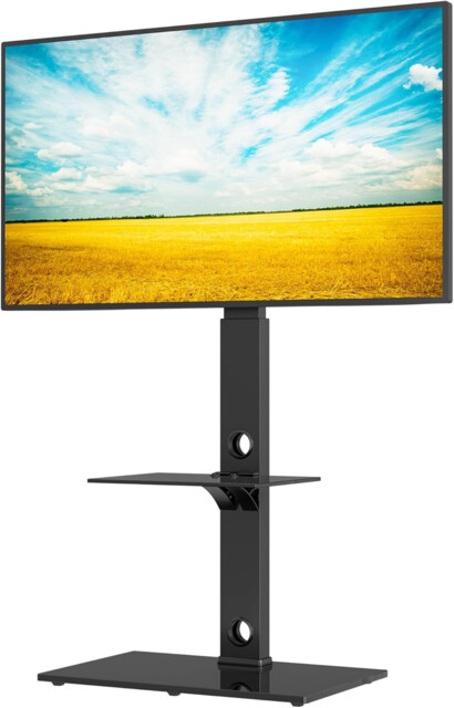 Floor Tv Stand For 30-70 Inch Tvs, Swivel Height , 40 Kg Load, Max