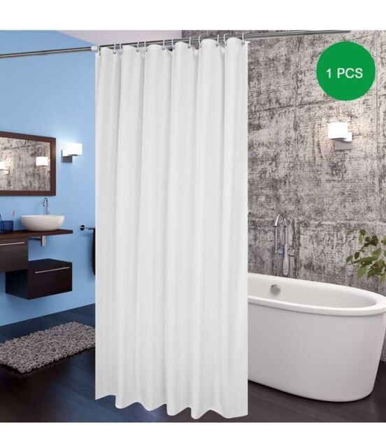Eurcross Long Bathroom Shower Bath Curtains Mould Mildew Resistant...