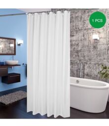 Eurcross Long Bathroom Shower Bath Curtains Mould Mildew Resistant...