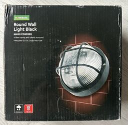 Round Bulkhead Light Industrial Vintage Style Outdoor/indoor Wall -