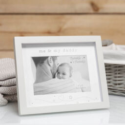 Twinkle Twinkle Me & Daddy Photo Frame, Baby Christening Gift