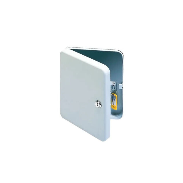 Q-connect Pearl Grey 20-key Cabinet Kf02605