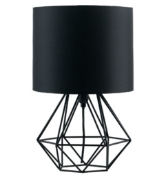 Minisun 20831 Corded Electric Table Lamp - Black