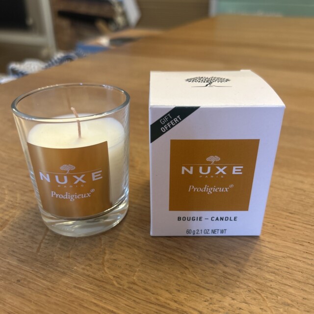 Nuxe Huile Prodigieuse Candle 60g Bougie Mini Fragrance Bnib Gift Free
