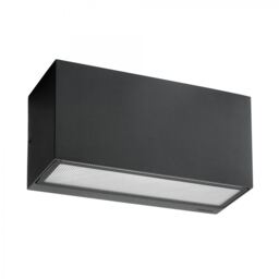 Oslo E27 Outdoor Wall Light In A Graphite Finish