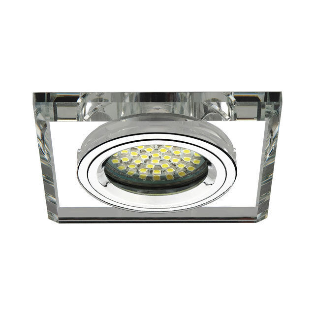 Recessed Ceiling Lights Angular Morta Glass Mounting Frame Kanlux