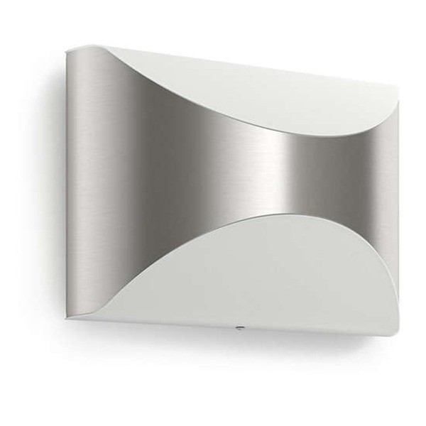 Herb Inox Wall Lamp Led 6w Ww 2700k Ip44 Aluminium/plastic