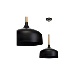Pendant Light Taylor Black 1xe27 60w Mlp6218