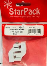 Curtain Rail Brackets To Fit Swish Solo Glide Harrison Whittling