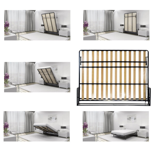 Horizontal Wall Bed Folding Guest Bed Pull Down Murphy Bed Hidden Bed,