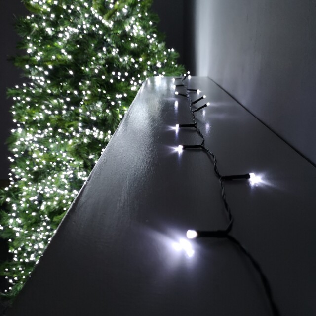 600 Led 60m Premier Battery 8 Function Outdoor Smart Timer Lights Cool