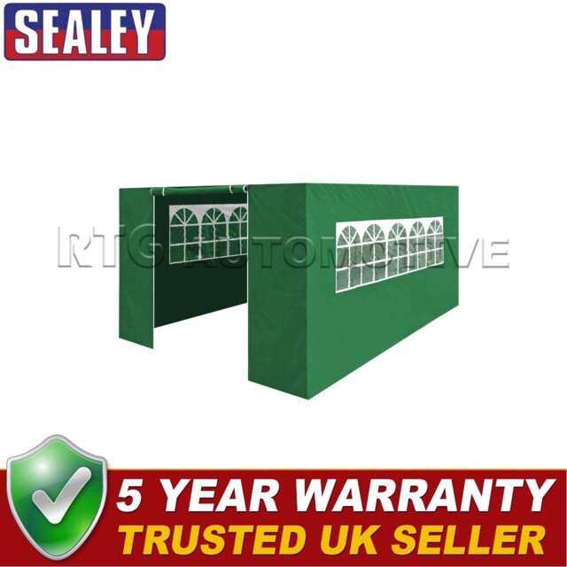 Sealey Dellonda Premium Walls/doors/windows For Gazebo Fits 3 X 4.5m