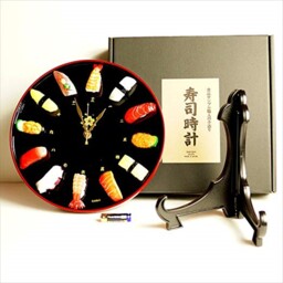 Cl27s Sushi Clock Food Sample Made In Japan Kitamura Sample From Japan
