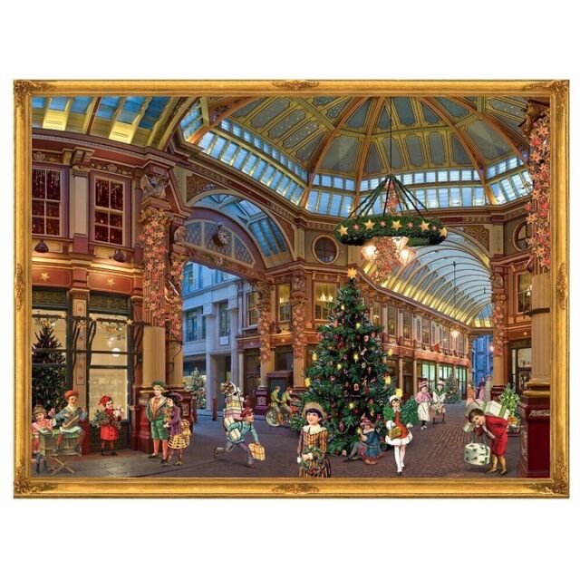Victorian Shopping Richard Sellmer Advent Calendar 355 X 265 Mm