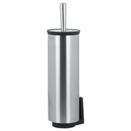 Brabantia Toilet Brush And Holder De Luxe, Matt Steel, 427183
