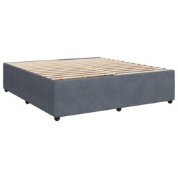 Bed Frame Bed Base Bedroom Mattress Foundation Home Bedstead Velvet