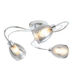 Litecraft Cora Tangle Bathroom Ip44 Wall Or Ceiling Light With Shades